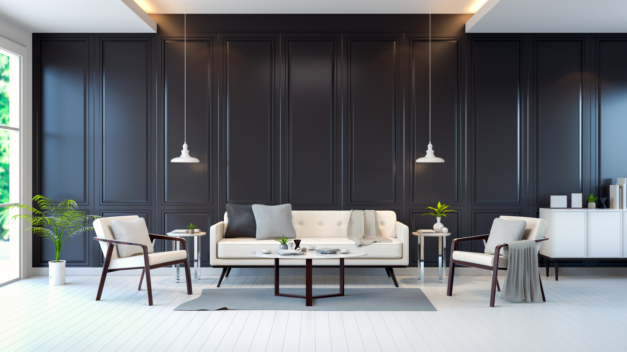 Contemporary Luxury Living Room Interior Design
